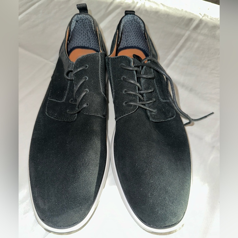 New Aston Grey Georgien Men's Lace Up Oxfords Dress/Casual Shoe,Black, 11.5